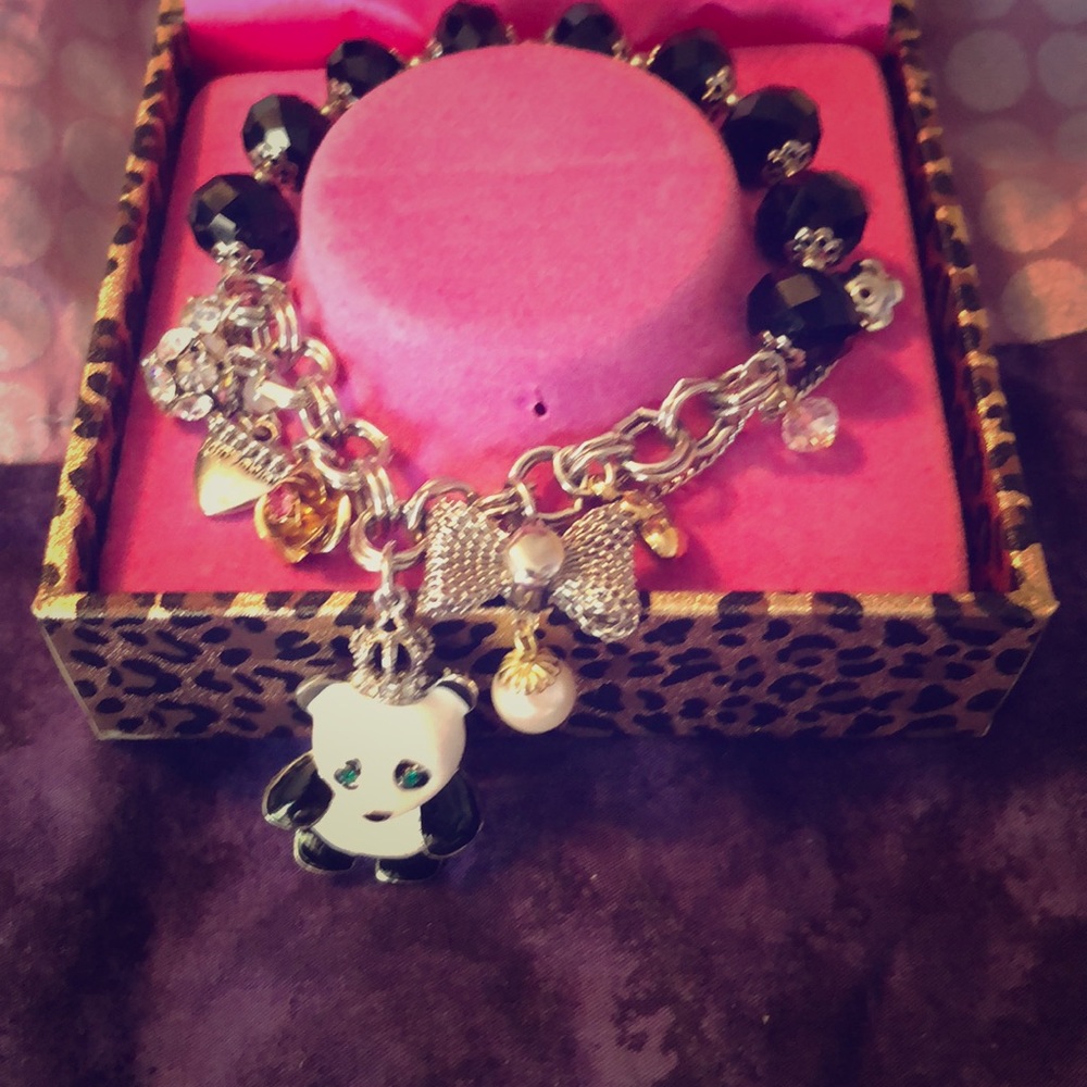 Betsey Johnson Panda Bracelet